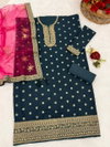 Patiyala House Pure Viscouse Embroidery Punjabi Patiyala Suits Suppliers In India
